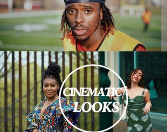20 Cinematic LUTs Video Presets | Photo and Video | Desktop | Video Presets | photoshop | Premiere Pro | Lumafusion| Final Cut Pro Hollywood