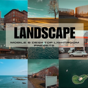 14 Mobile Lightroom Presets, LANDSCAPE Presets, Lightroom Presets, Lifestyle Presets, Blogger Presets, Travel Presets, Summer Presets