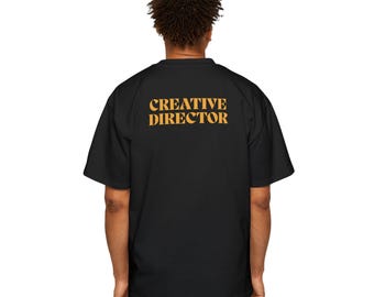 Camiseta de director creativo para hombre, regalo para fotógrafo, camiseta para videógrafo, camiseta extragrande para creador de contenido