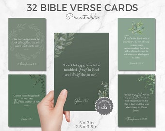 Encouraging Bible Verse Cards Digital Download Scripture Cards Printable Bible Verse Cards Christian Affirmation Card Prayer Cards Mom Bible