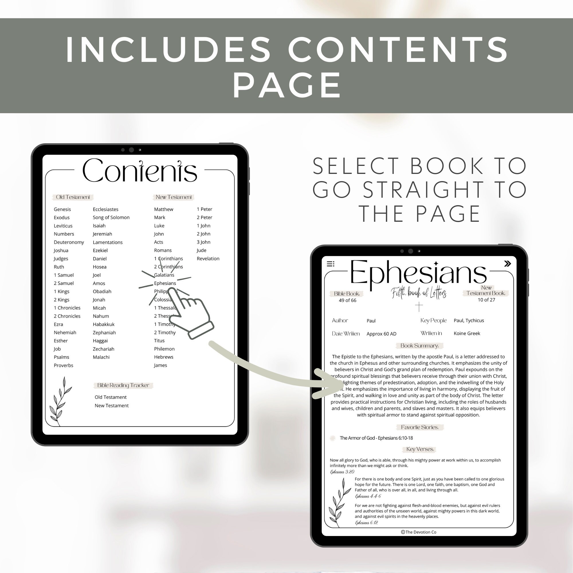 Digital Bible Summary Guide iPad Bible Reading Books of the Bible Study ...