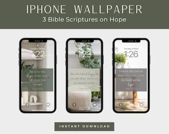 Christian Phone Wallpaper Bible Verse Phone Scripture Background iphone Christian Wallpaper Hope Wallpaper Phone Background Digital Download