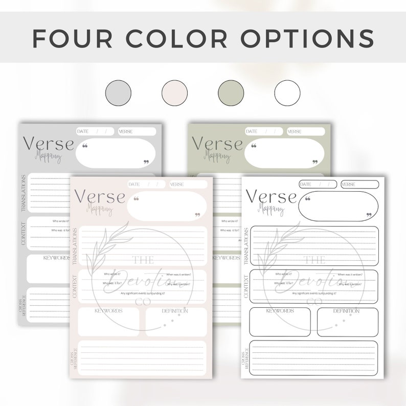 Study Guide Bible Note Tools