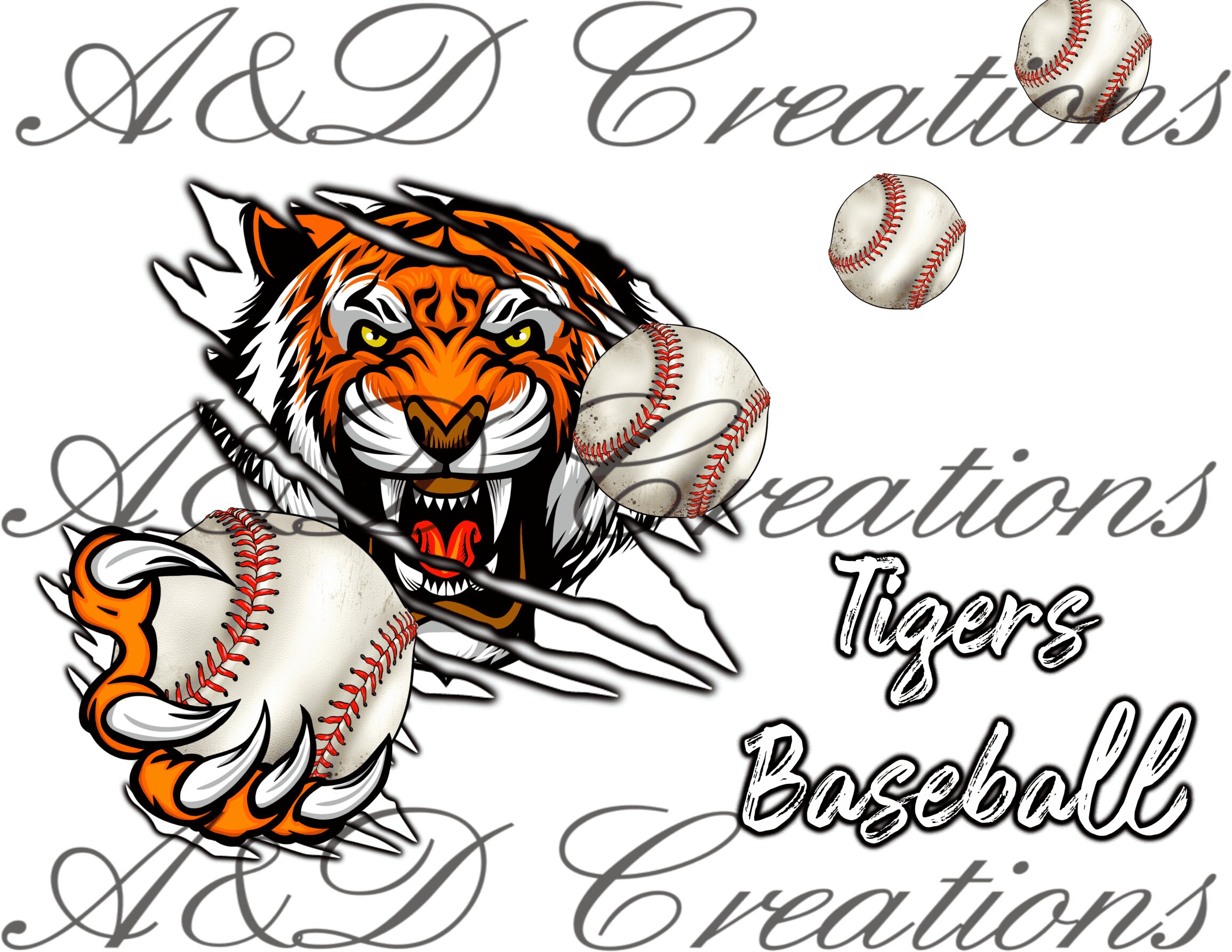 Detroit Tiger Baseball No Place Like Home T-Shirt – Furniture City Graphics