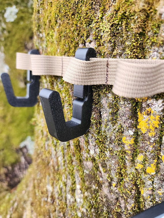 Set of 3 Saddle Hunting Gear Hanging Molle Clips Tethrd Topy Cruzr  Trophyline Latitude Hawk 