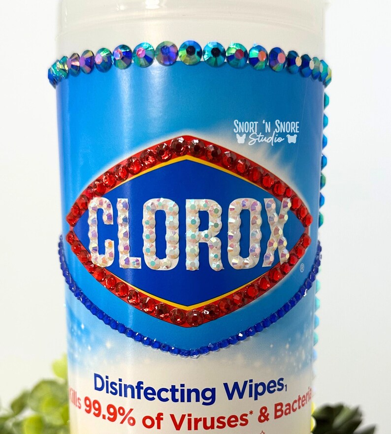 Sparkle Clorox Wipes Refillable Bling Classroom/teacher Bling Etsy