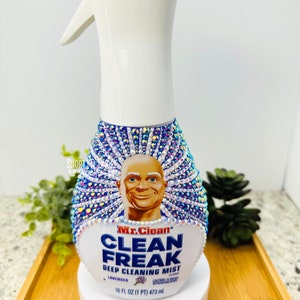 Stunning Bling Mr Clean Freak | Clean in Glam Style | Shine & Sparkle Your Home