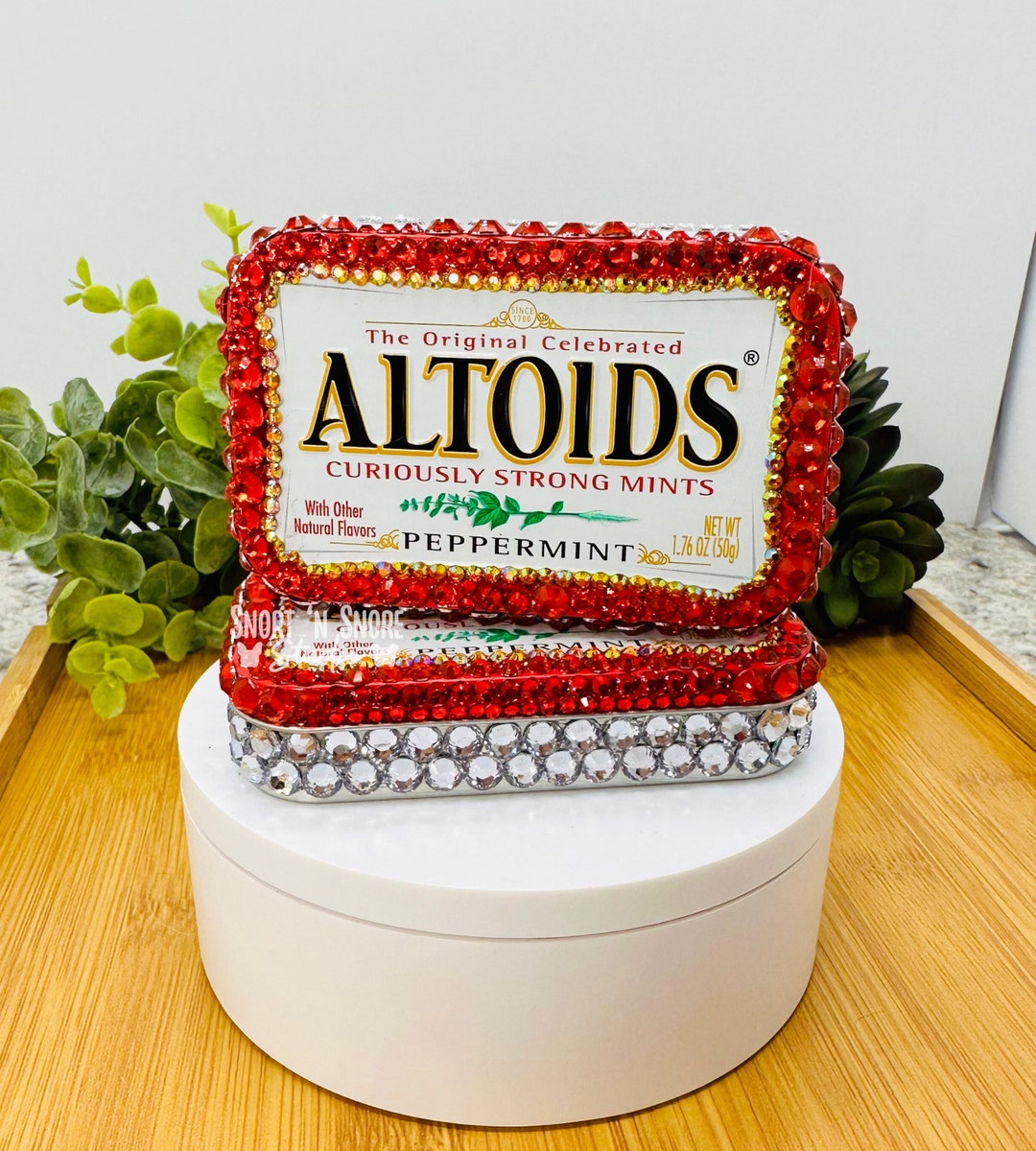 Altoid Glitz Metal Container | Mint Bling Case | Reusable & Refillable ...