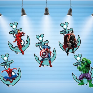 Avengers Cruise Adoorable Door magnets