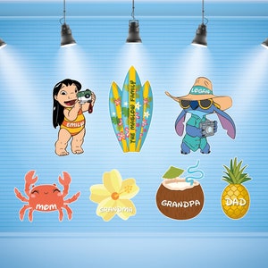 Lilo and Stitch cruise Adoorable Door magnets