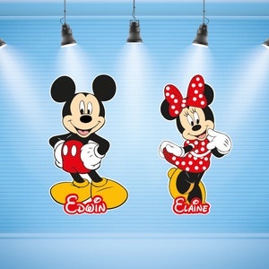 Mickey and Minnie Cruise Adoorable Door magnets