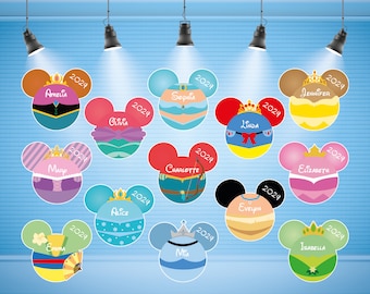 Disney Princess Cruise Adoorable Door magnets