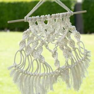 Small macrame wall hanging