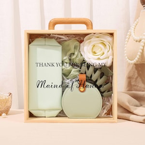Will You Be My Bridesmaid Proposal Box Set, Personalized Gift Box, Maid of Honor Proposal Box, Bridal Party Gift Boxes Wedding Favor
