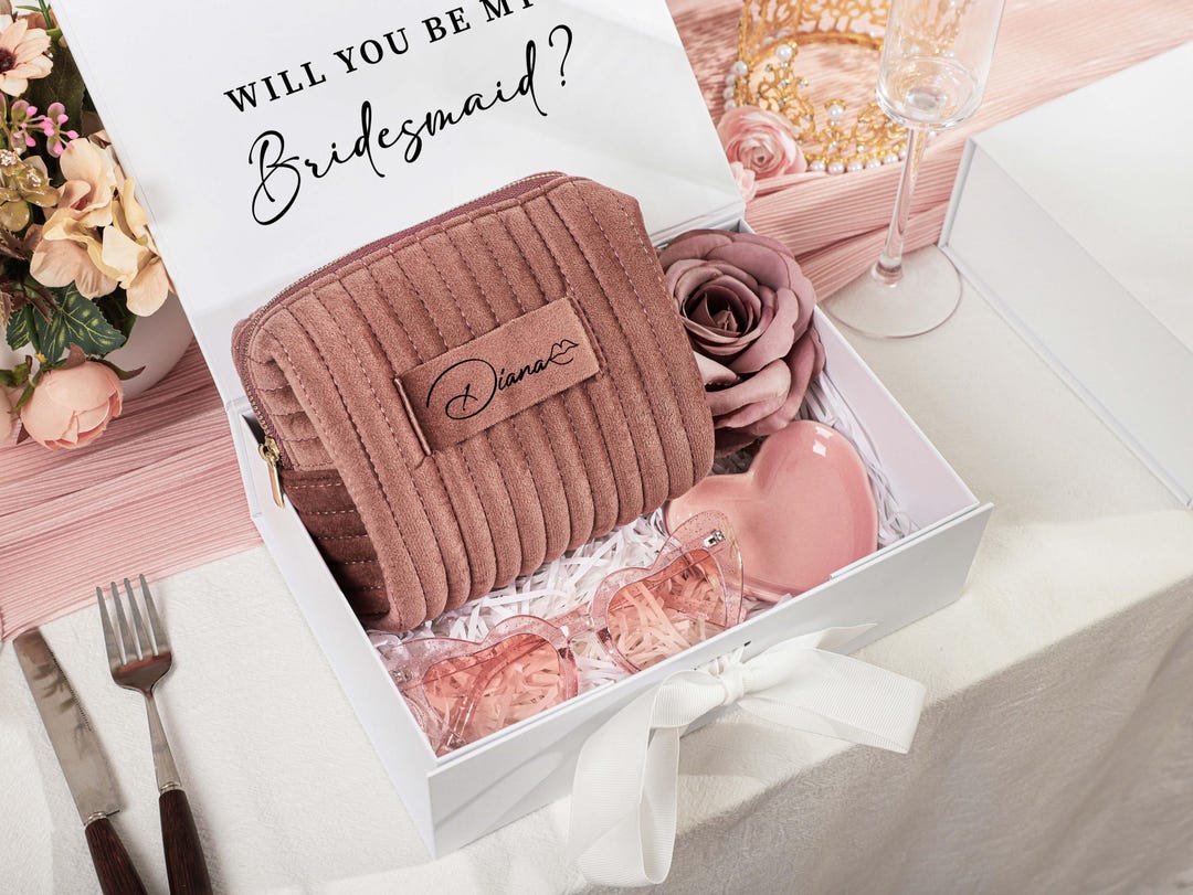 Bridesmaid Proposal Box, Will You Be My Bridesmaid Box Set — free download