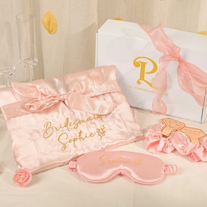 Bridal Robe, Bridesmaid Robes, Wedding Dressing Gown, Bridal Party Robe, Bridesmaid Proposal Box, Personalized Gift Box, Wedding Favor