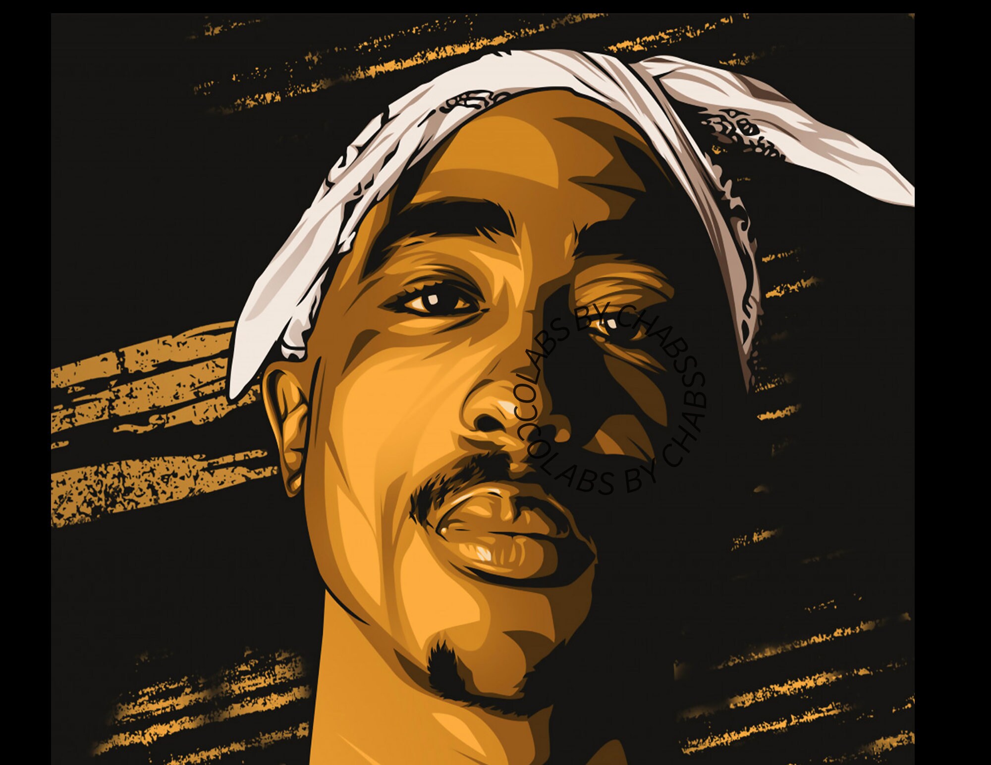 Digital 2pac PNG File for Sublimation Music Legend Tupac Shakur ...