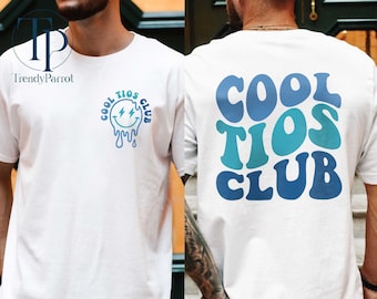Cool Tios Club Shirt for Men, Uncle Shirt, Pregnancy Announcement Shirt for Uncle, Cool Tios Shirt for New Uncle, Christmas Gifts for Uncle