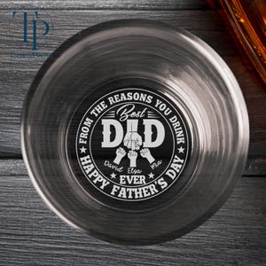 Personalized Gift For Father, Dad's Reasons To Drink Whiskey Glass, Gift From Daughter, Fathers Day Gift, Gifts For Husband, Gift For Dad