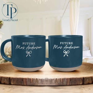 Future Mrs Mug, Bride To Be Mug, Personalized Future Mrs Gift, Bride Mug, Engagement Gift, Bridal Shower Gift, New Bride Gift, Wedding Gifts