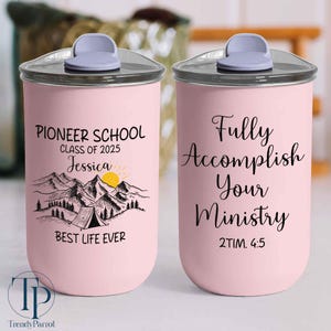 Personalized Pioneer School Tumbler, Pioneer Service School 2025, JW Gift Ideas, Pioneer Gift, JW Pioneer School, JW Gifts, Best Life Ever