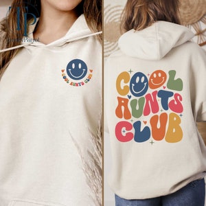 Cool Aunts Club Sweatshirt, Cool Aunts Sweatshirt, Aunt Shirt, Aunt Gift, Auntie Sweatshirt, Mom Sweatshirt, Mama Shirt, New Mom Gifts