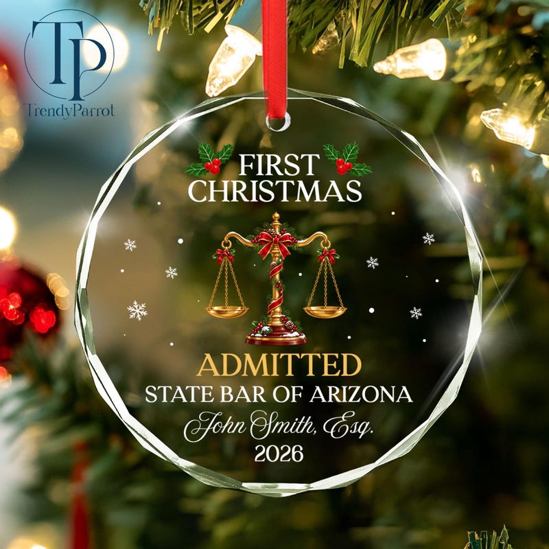 Passed Bar Exam Ornament - Etsy