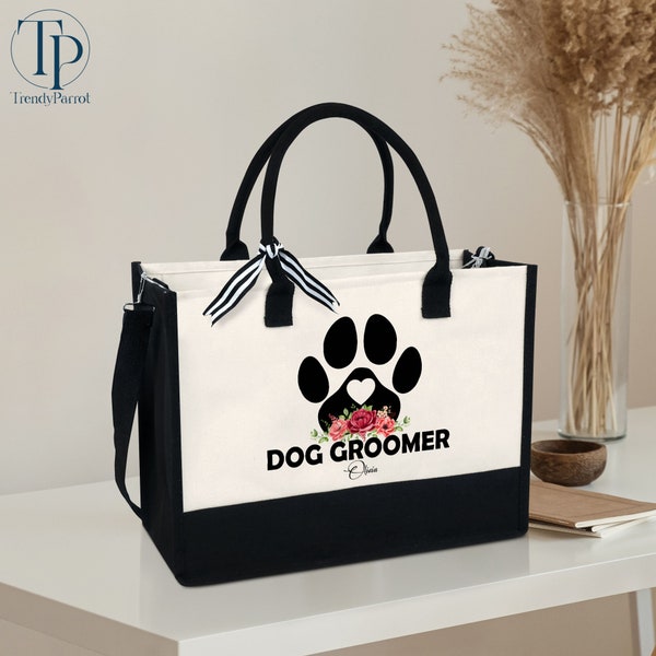 Dog Groomer Tote Bag Etsy