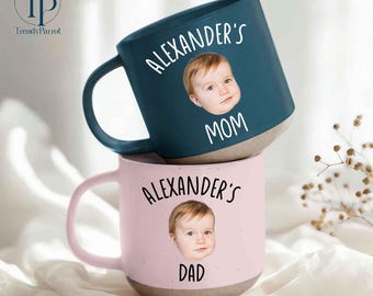 Baby Face Mug, Personalized Face Mug, Custom Mug With Baby Picture, Mug With Kids Photo, Gift for Family, Coffee Mug Gift for New Parents