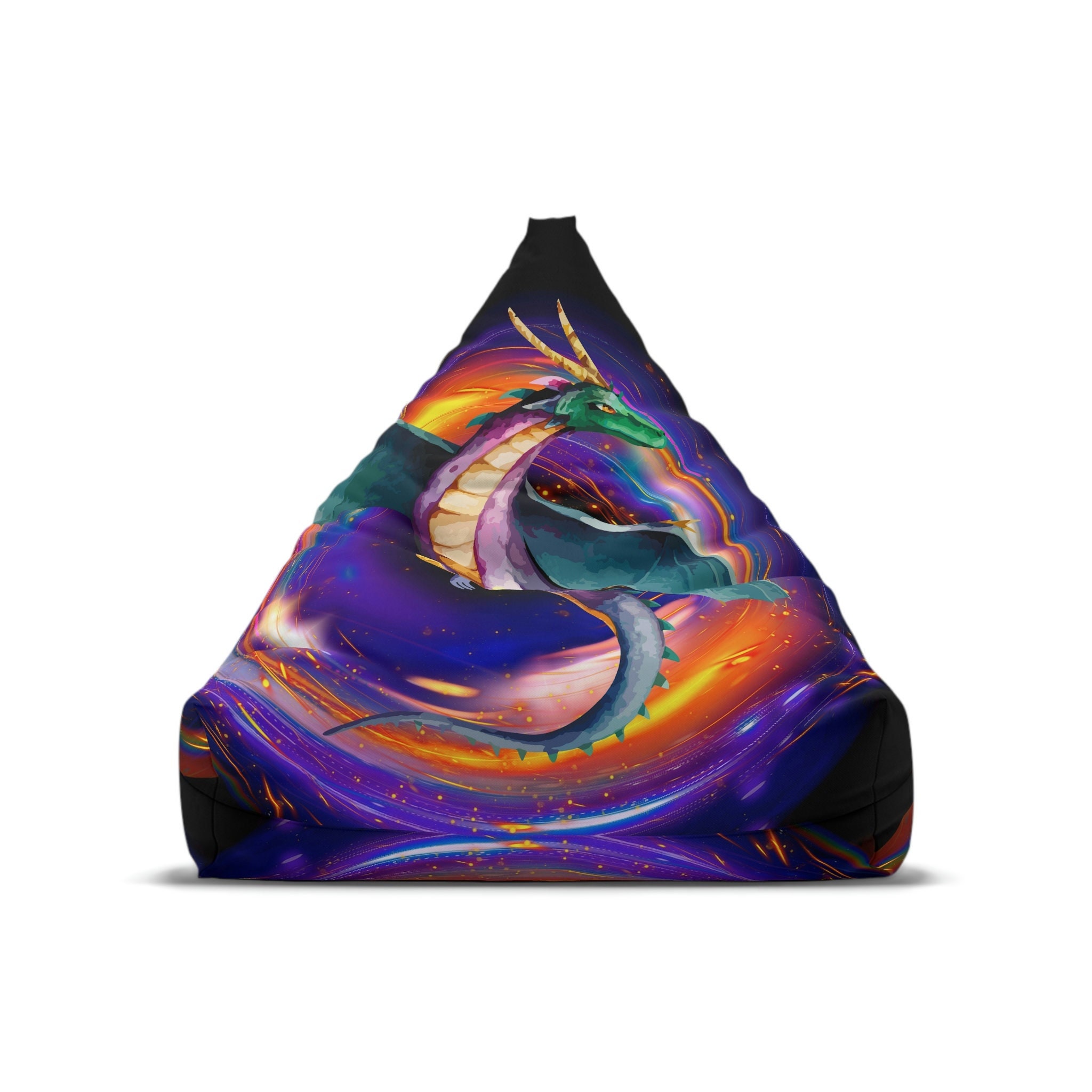 Dragon Bean Bag Chair Cover Dragon Home Decor Etsy