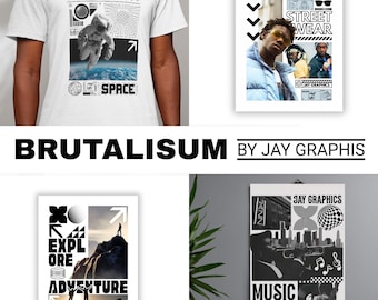 Collezione Brutalism di Jay Graphics