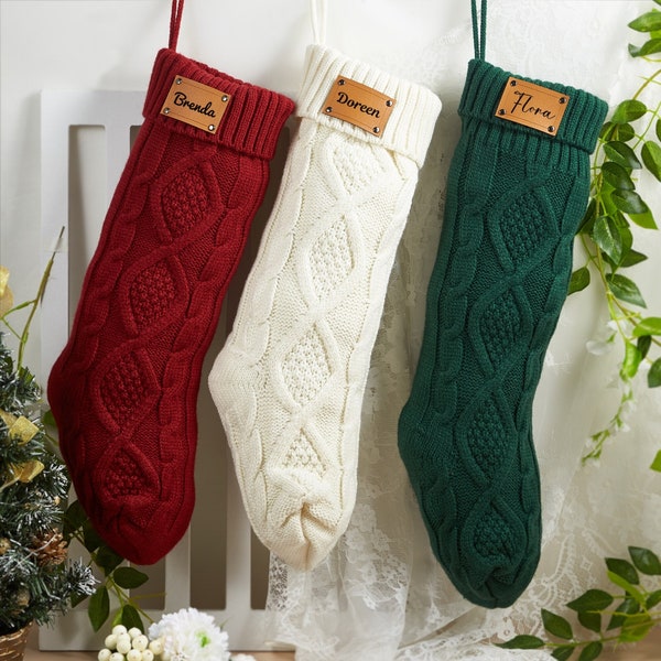 Knit Stockings - Etsy