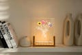 Custom Family Bouquet Night Light, Mothers Day Gift, Mum's Bunch with Kids Name, Birth Flower Lamp, Gift for Mom\/Grandma, Mother's Day Gift product logo