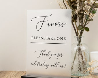Signo de favor de boda, por favor tome un signo de favor, favores por favor tome un signo, signo de favor boho, signo de favor moderno