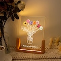 Custom Family Bouquet Night Light, Mothers Day Gift, Mum's Bunch with Kids Name, Birth Flower Lamp, Gift for Mom/Grandma Christmas product logo