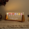Custom Grandma's Garden Birth Month Flowers Night Light, Acrylic LED Night Light, Mother Lamp, Grandma Gift from Grandkids, Mothers Day Gift product logo
