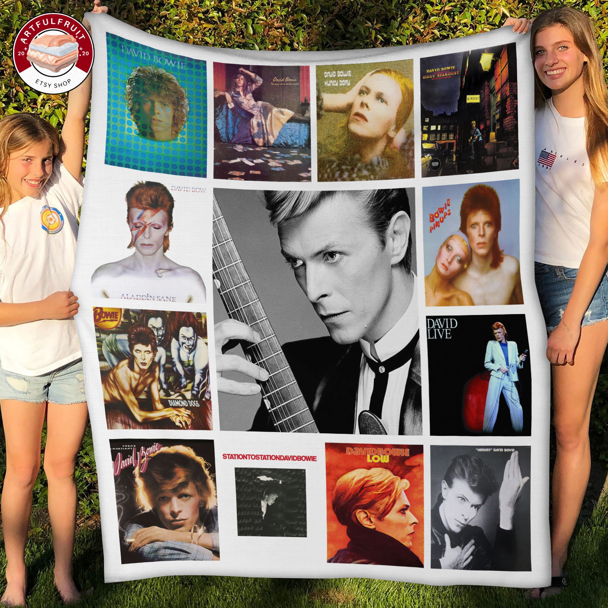 David Bowie Tapestry Etsy UK