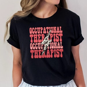 Retro Occupational Therapist ot ota cota Shirt, Occupational Therapist Shirt, Christmas Gift for OT, OT shirt, OT assistant shirt