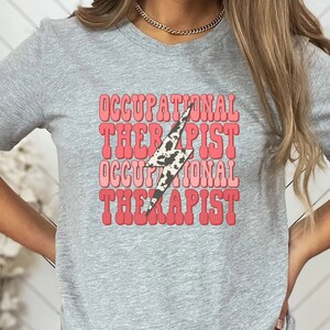Retro Occupational Therapist OT Shirt, OT Christmas Gift, Occupational therapist shirt, Occupational assistant shirt, Gift for OT, ota gift