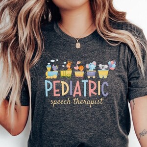 Pediatric Speech Language Pathologist Shirt, Pediatric SLP Tshirt, Pediatric SLP Gift, Speech Therapy Shirt, For Speech Therapist, ST Shirt