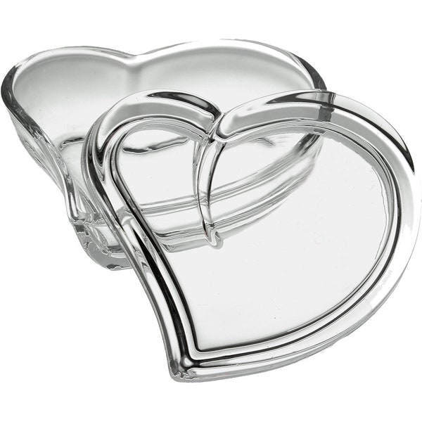 Glass Heart Box - Etsy