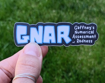Gnarly Sticker - Etsy