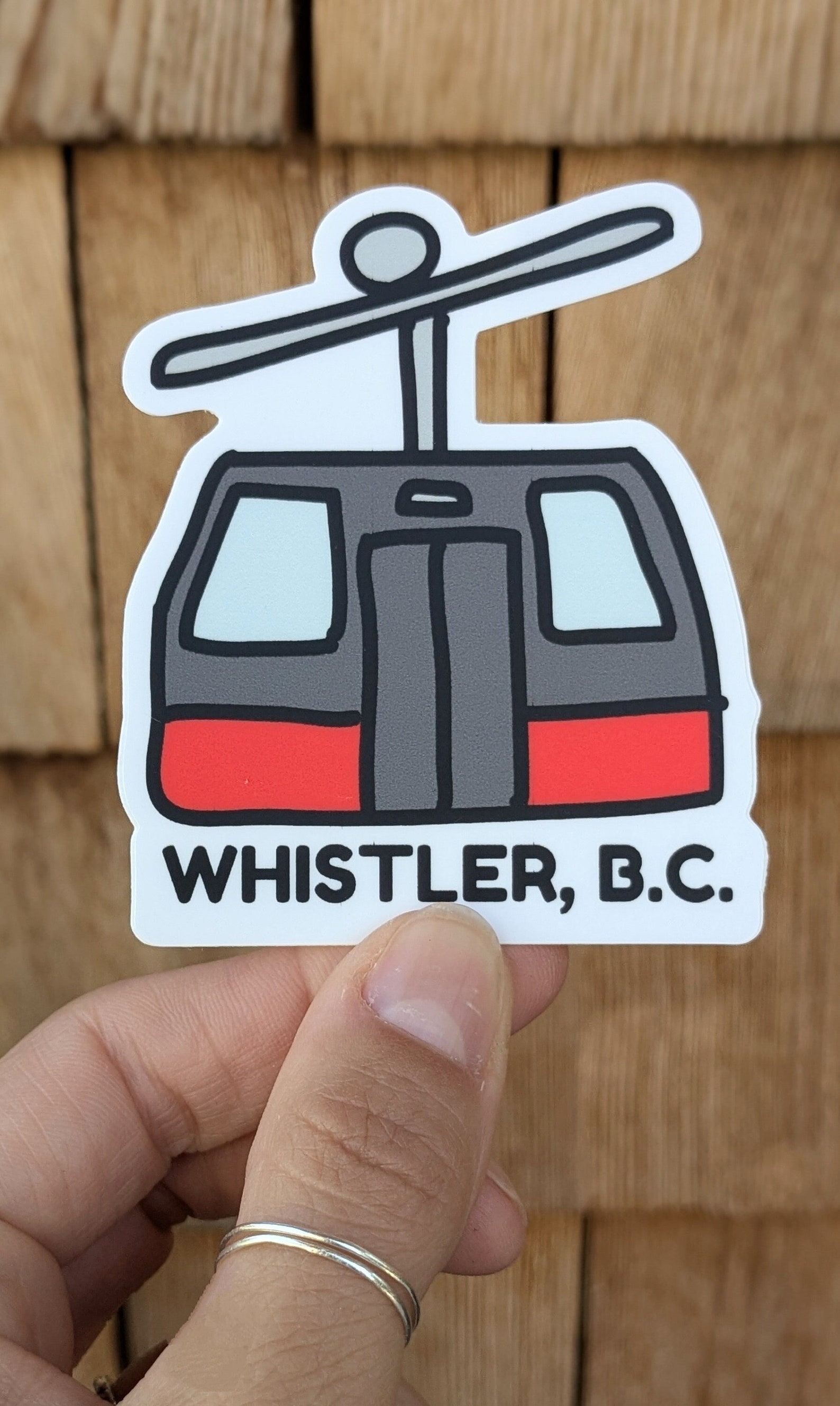 Whistler Blackcomb Peak to Peak Gondola Sticker - Etsy