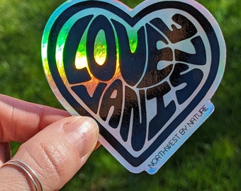 Love Van Isle Sticker - Vancouver Island - Decal - West Coast BC - Islander