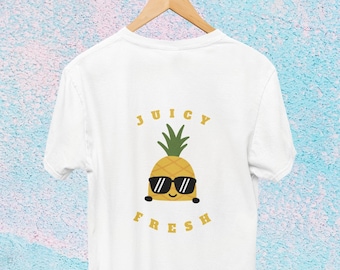 Comfort Colors Shirt , pineapple tshirt , summer t shirt , pineapple graphic t-shirt , fruit shirt , gifts for her , gifts for her