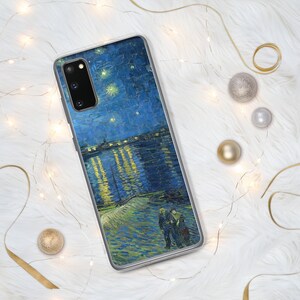 Van Gogh&#39;s Starry Night Samsung Galaxy S22 Ultra , S22 Plus , S22 Phone Case , Vintage Painting