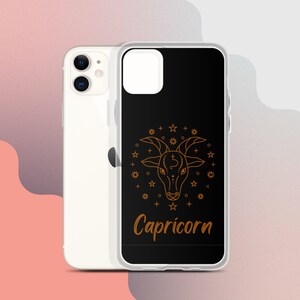 Capricorn iPhone Case , Phone Case iPhone Case For iPhone 15 14 13 12 11 Pro Max XR XS , Astrology phone Cover , Astrology Artwork Case