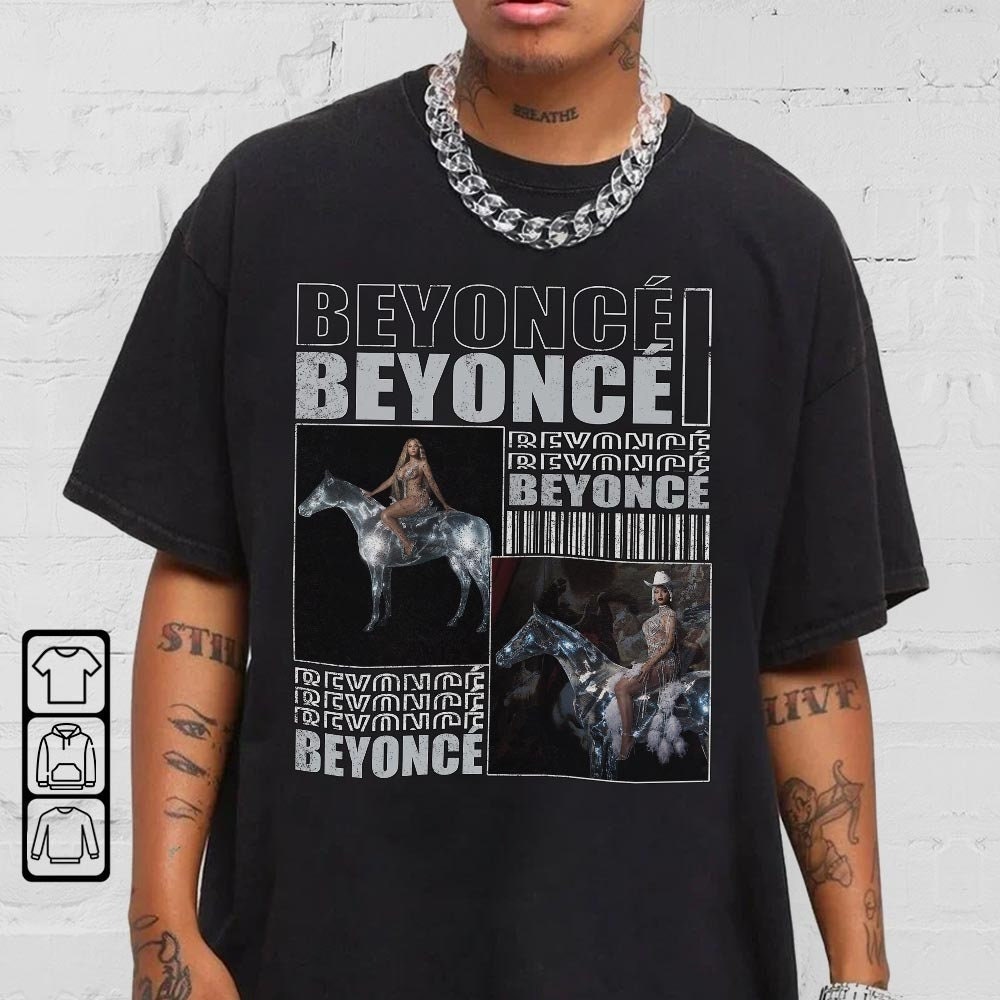 Discover Beyonce Shirt Hip Hop 90s Retro Vintage Graphic Tee Rap Gifts Fan T-Shirt