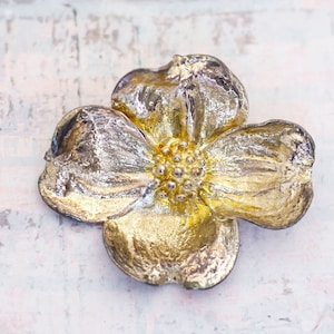 Vintage Art Deco Abstract Flower Brooch by Maryland - BB1