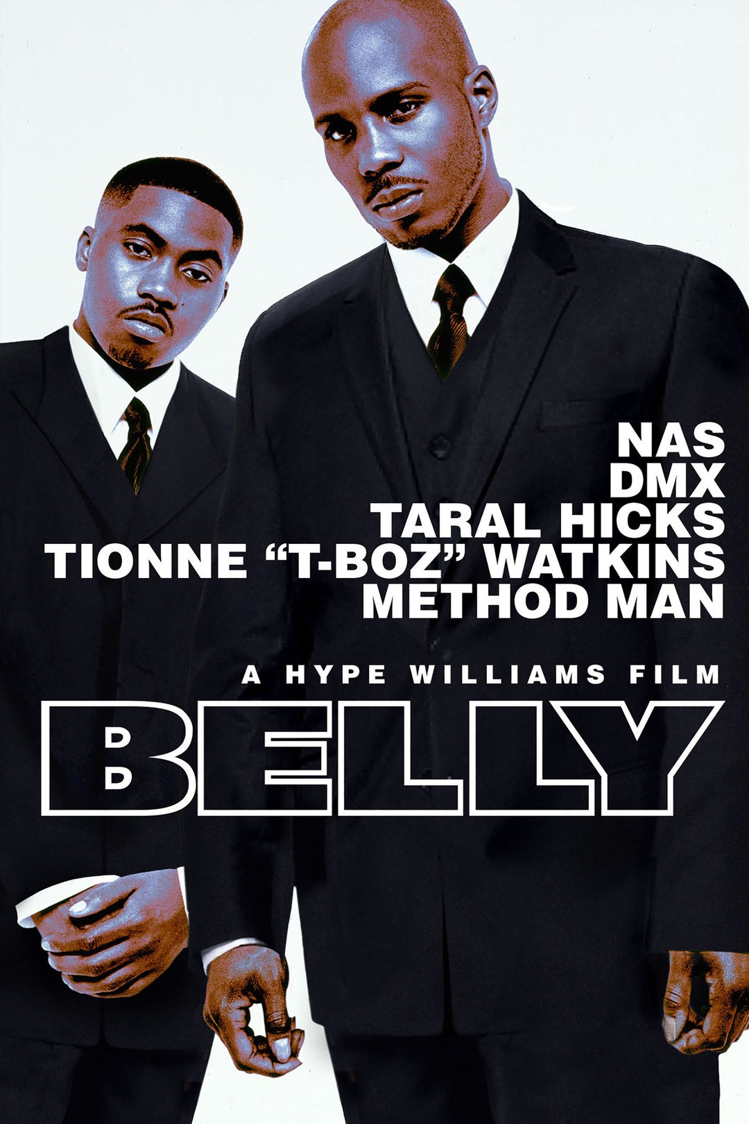 Belly Movie Poster NAS DMX T-boz Method Man - Etsy